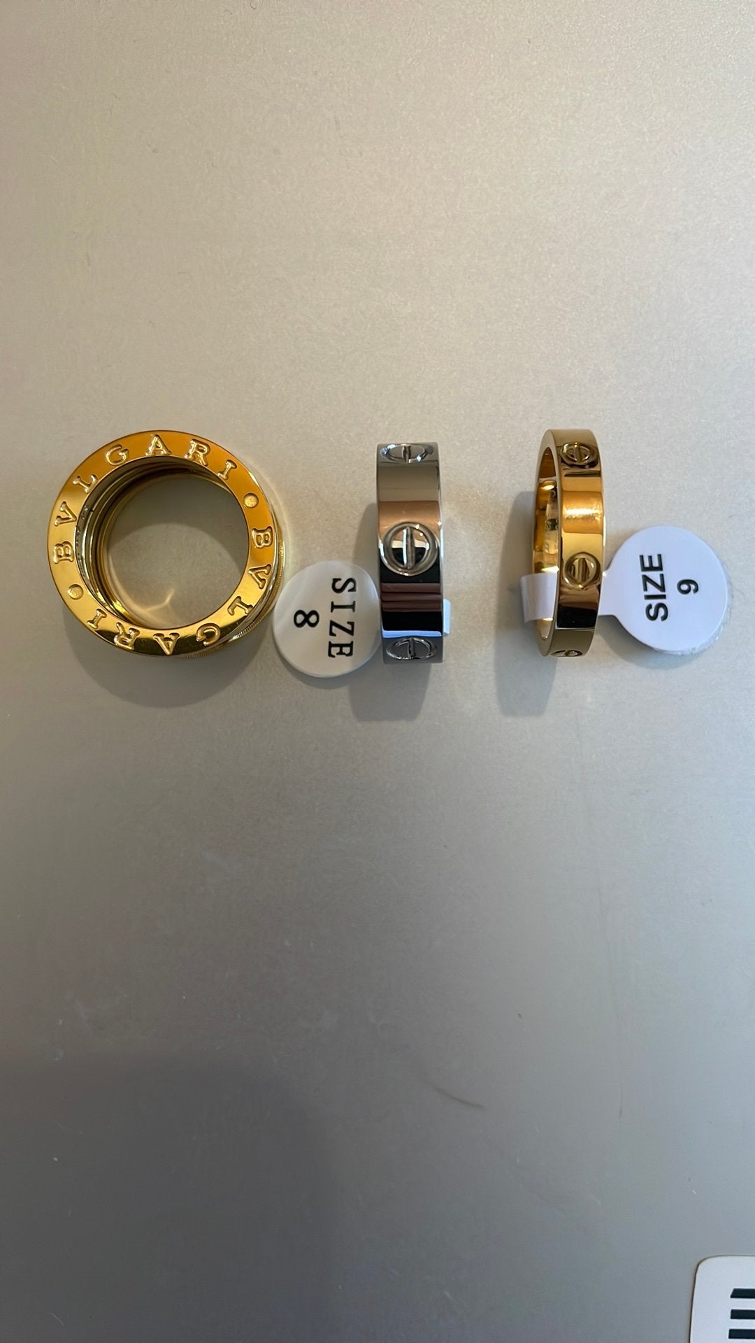 Verschillende ringen, Handtassen en Accessoires, Ringen, Ophalen of Verzenden, Zo goed als nieuw