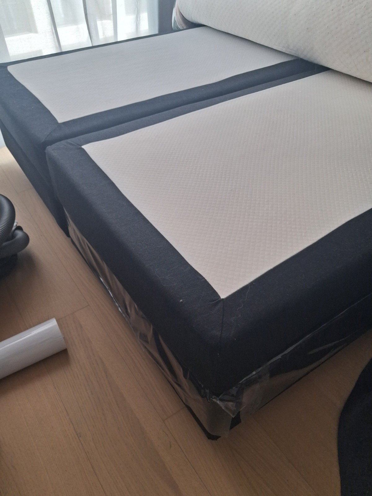 Boxspring 160x200 met matrassen, Huis en Inrichting, Slaapkamer | Boxsprings, Ophalen