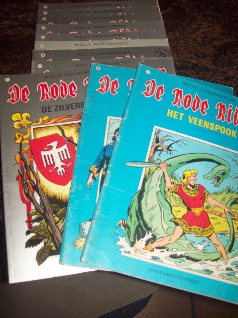 De rode ridder, Boeken, Stripverhalen, Meerdere stripboeken, Ophalen, Gelezen
