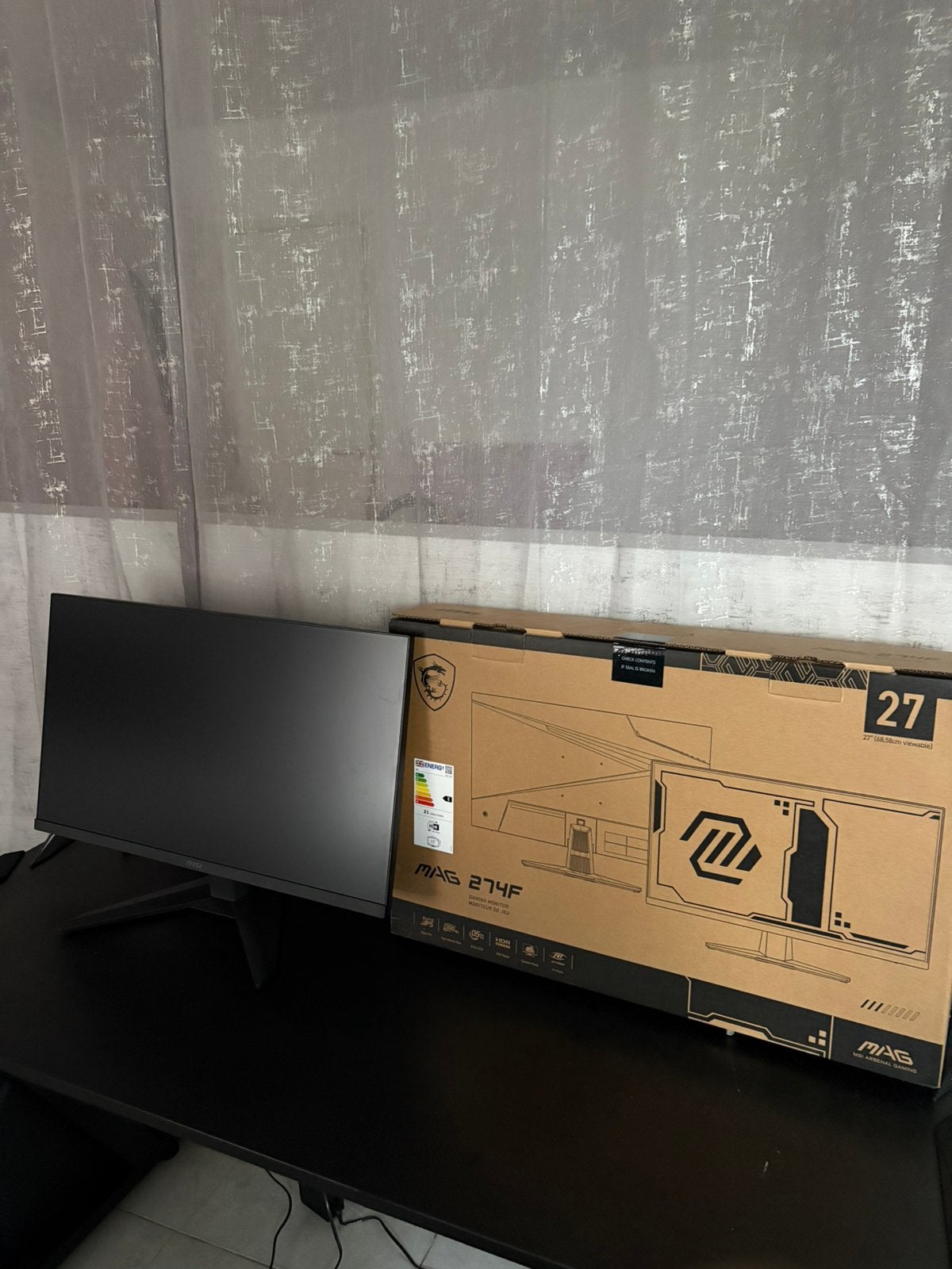 Msi Gaming Monitor 200hz, Ophalen, Zo goed als nieuw