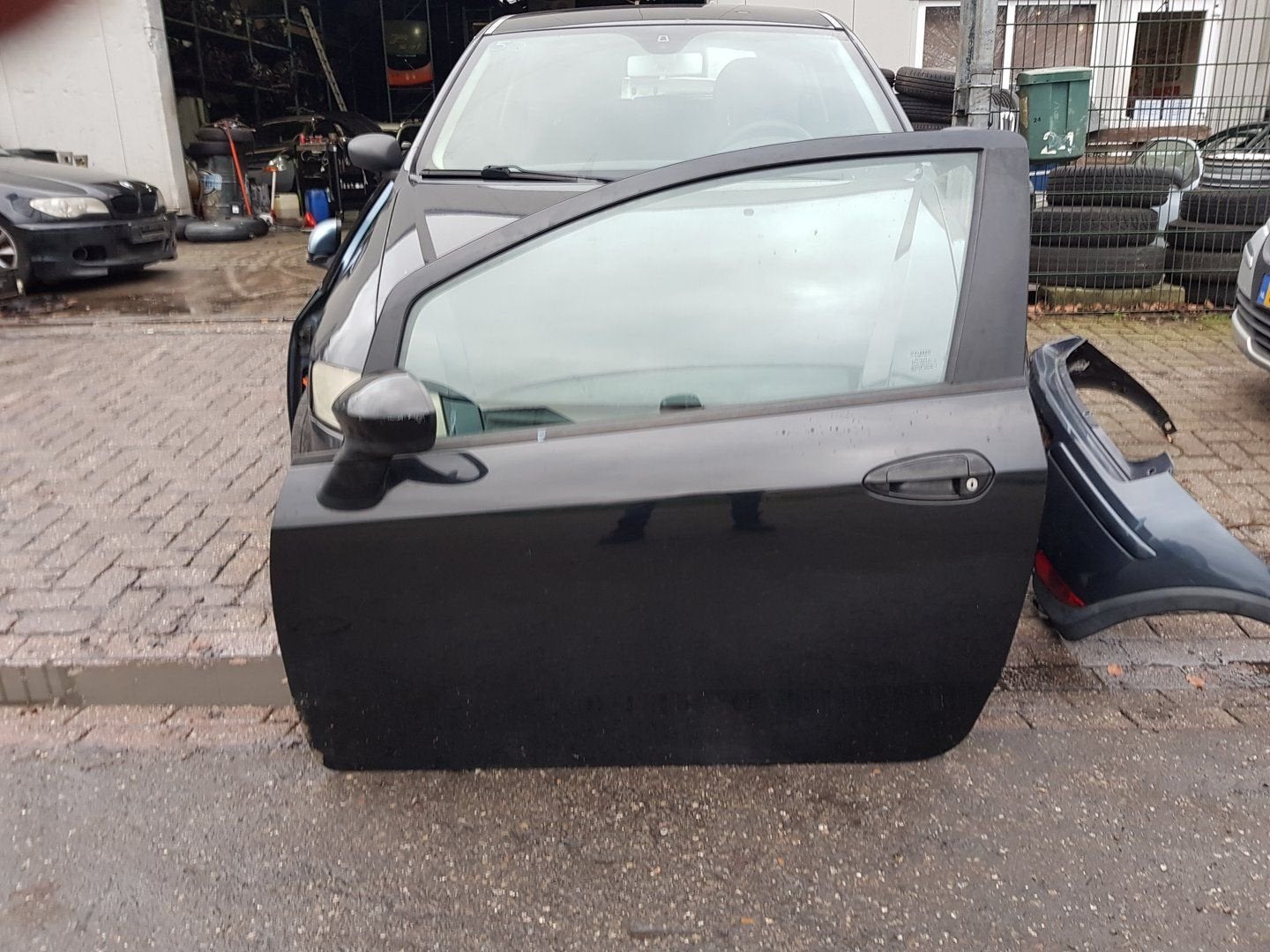 FIAT GRANDE PUNTO PORTIER LINKS BJ 2006 TOT 2010, -, Utilisé, Porte, -