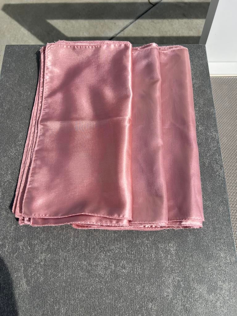 Stoffen servetten, Huis en Inrichting, Ophalen, Zo goed als nieuw, Roze
