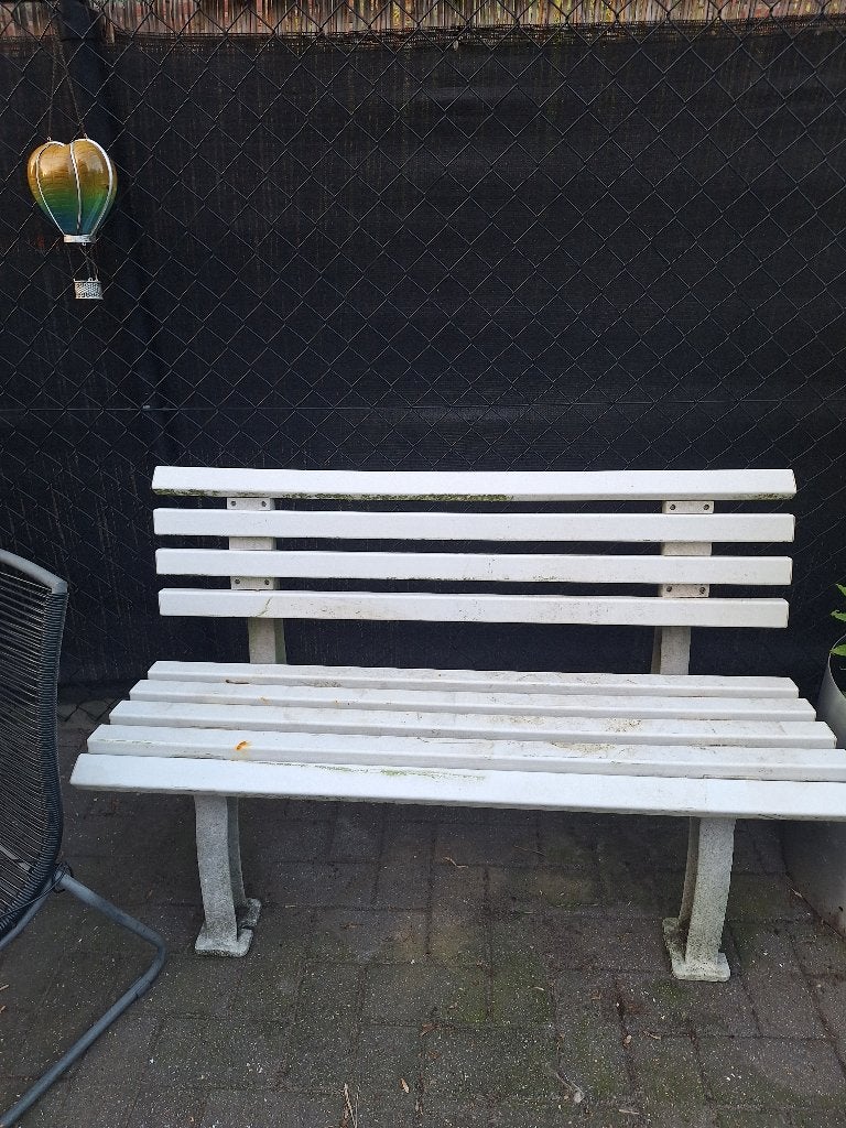 Tuinbank gratis, Ophalen, Gebruikt, Kunststof