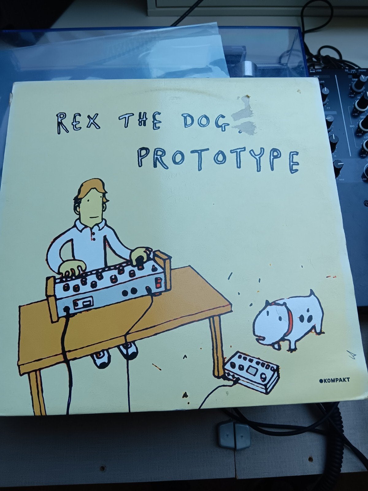 Rex le chien - Prototype, Enlèvement ou Envoi, Housse de protection extérieure, LP, 12 pouces