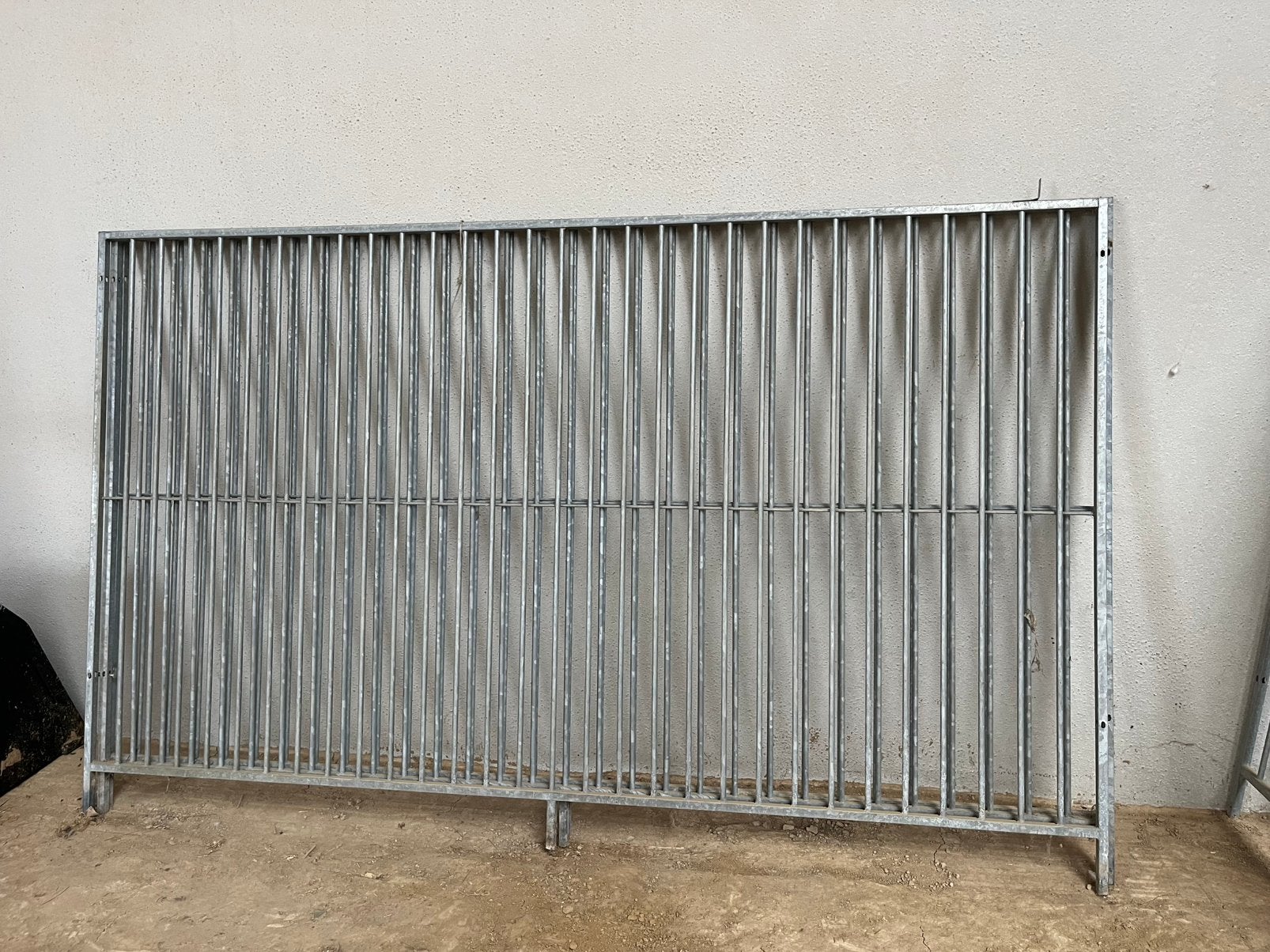 Gegalvaniseerde kennelpanelen verschillende maten, Enlèvement, Utilisé