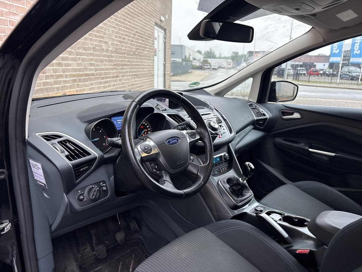 Ford C-Max 1.6 TDCi Lease Titanium | Camera | Keyless | Clim, Auto's, Ford, Monovolume, Electronic Stability Program (ESP), Zwart