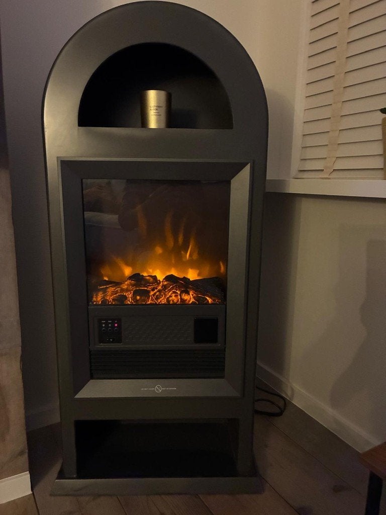 Elektrische haard, Maison & Meubles, Enlèvement, Comme neuf, Cheminée sur pied, Cheminée électrique