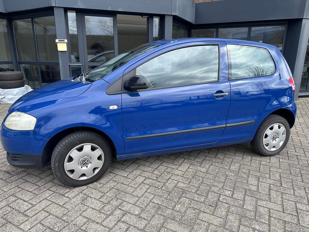 vW fox 2007, Auto's, Voorwielaandrijving, 4 zetels, Blauw, Mistlampen