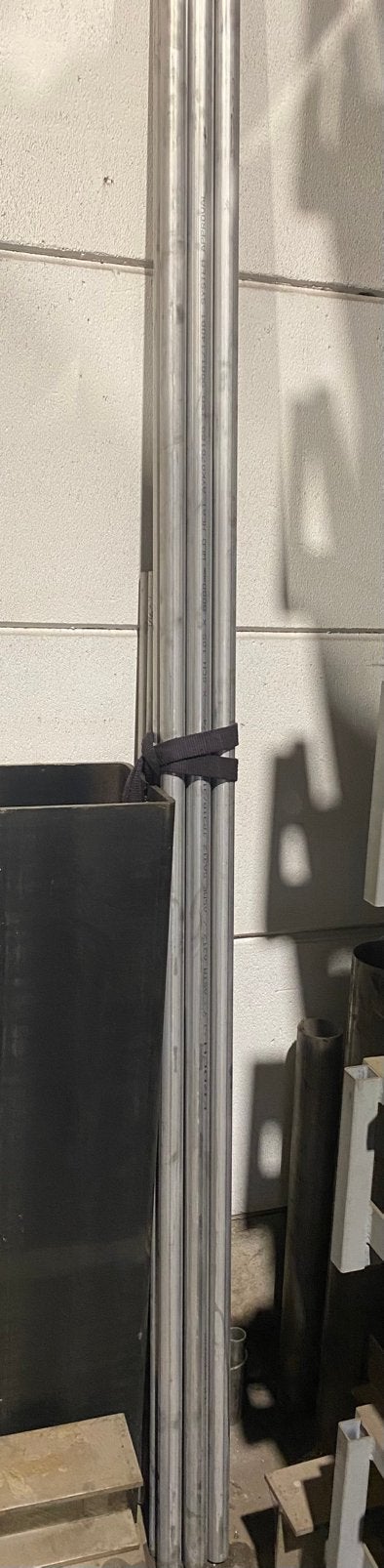 Inox 316 buizen diameter 42mm, Ophalen, Inox, 2 tot 4 meter, Nieuw