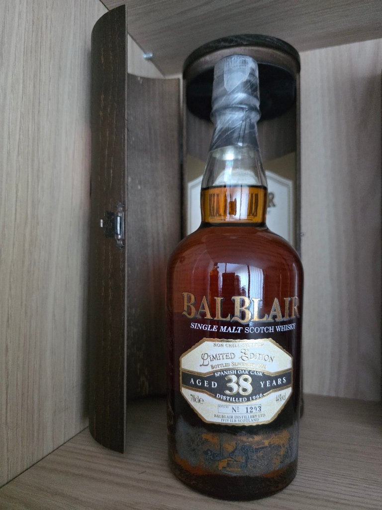 Whisky Balblair 1966, Verzamelen, Overige gebieden, Overige typen, Ophalen of Verzenden, Zo goed als nieuw