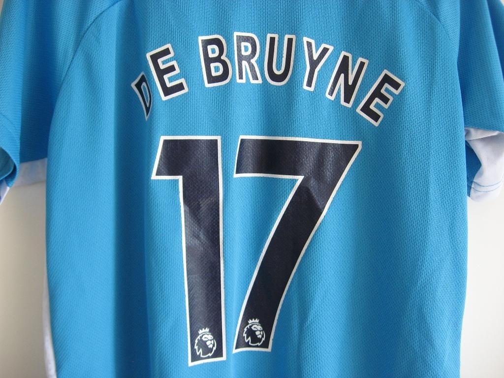 Manchester City Nr 17 De Bruyne Voetbal Shirt Premier League, Maat L, Ophalen of Verzenden, Nieuw, Shirt