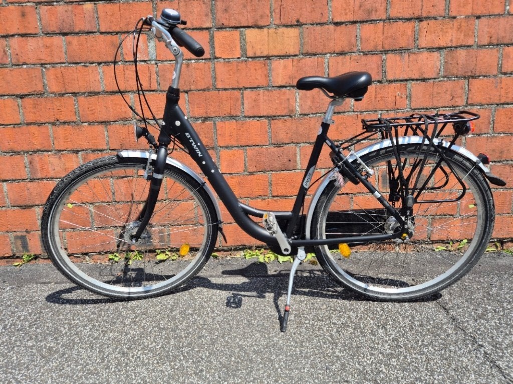 Fiets dames 49 Btwin, Fietsen en Brommers, Gebruikt, Velgrem, 47 tot 50 cm, Ophalen