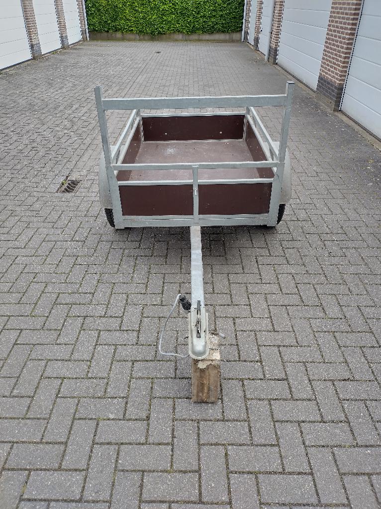 Enkelas aanhangwagen, Auto diversen, Aanhangers en Bagagewagens, Ophalen, Zo goed als nieuw