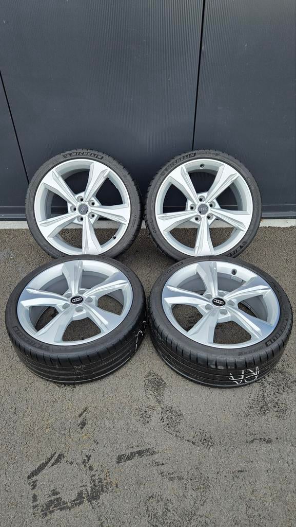 19inch OEM audi wielen, Auto-onderdelen, Banden en Velgen, Gebruikt, Banden en Velgen, 235 mm, Personenwagen