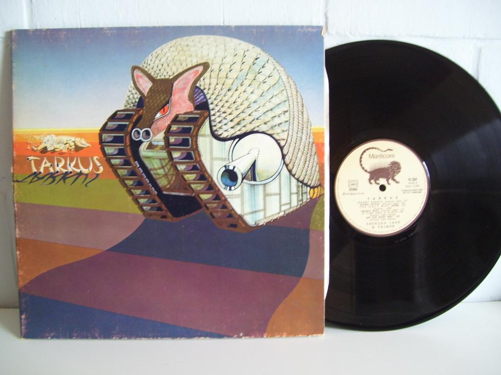 EMERSON LAKE & PALMER  tarkus, CD & DVD, Vinyles | Rock, 12 pouces, Progressif, Pressage original, Enlèvement ou Envoi
