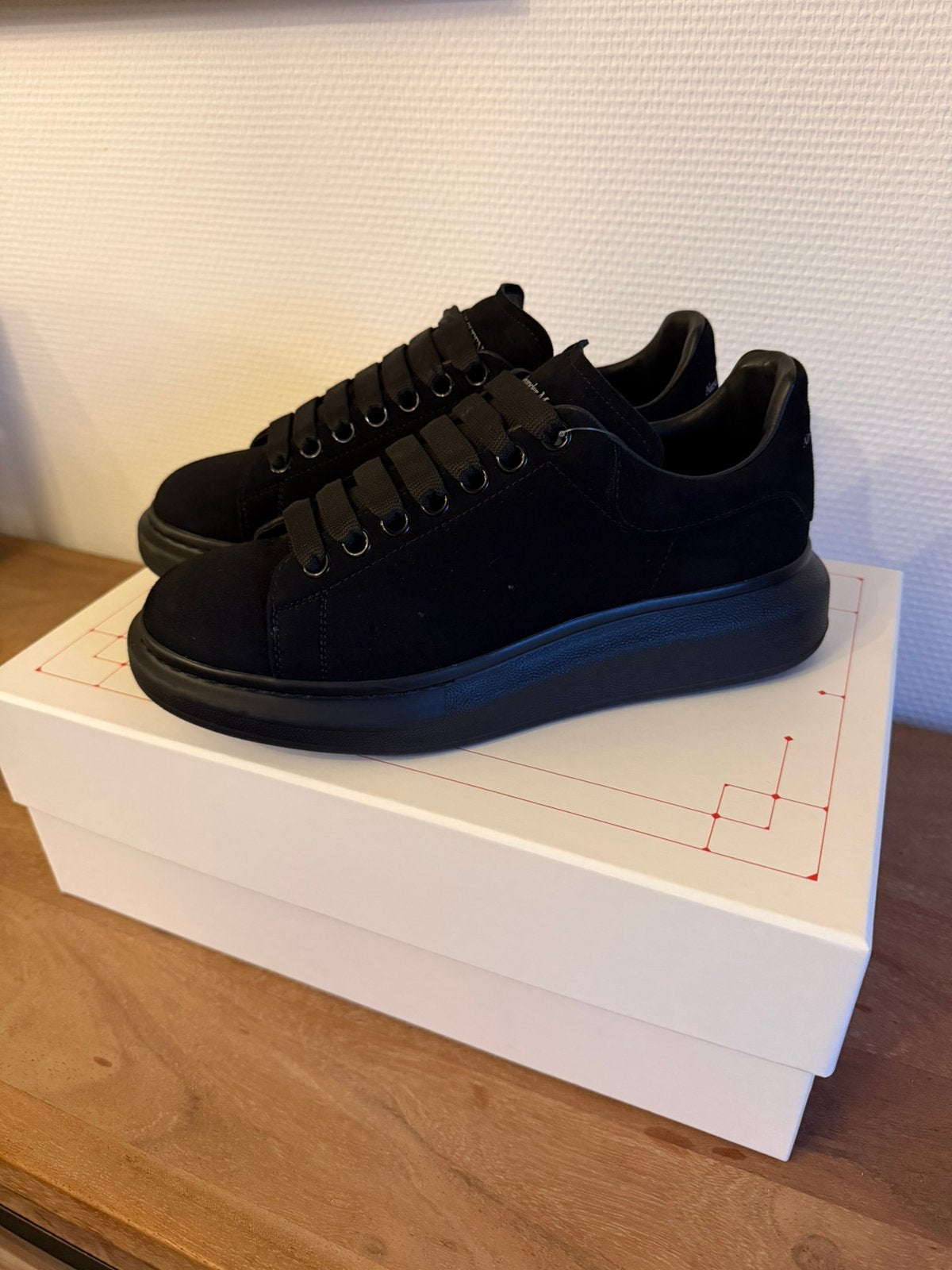 Alexander McQueen schoenen, Kleding | Heren, Schoenen, Ophalen, Zwart, Zo goed als nieuw, Sneakers