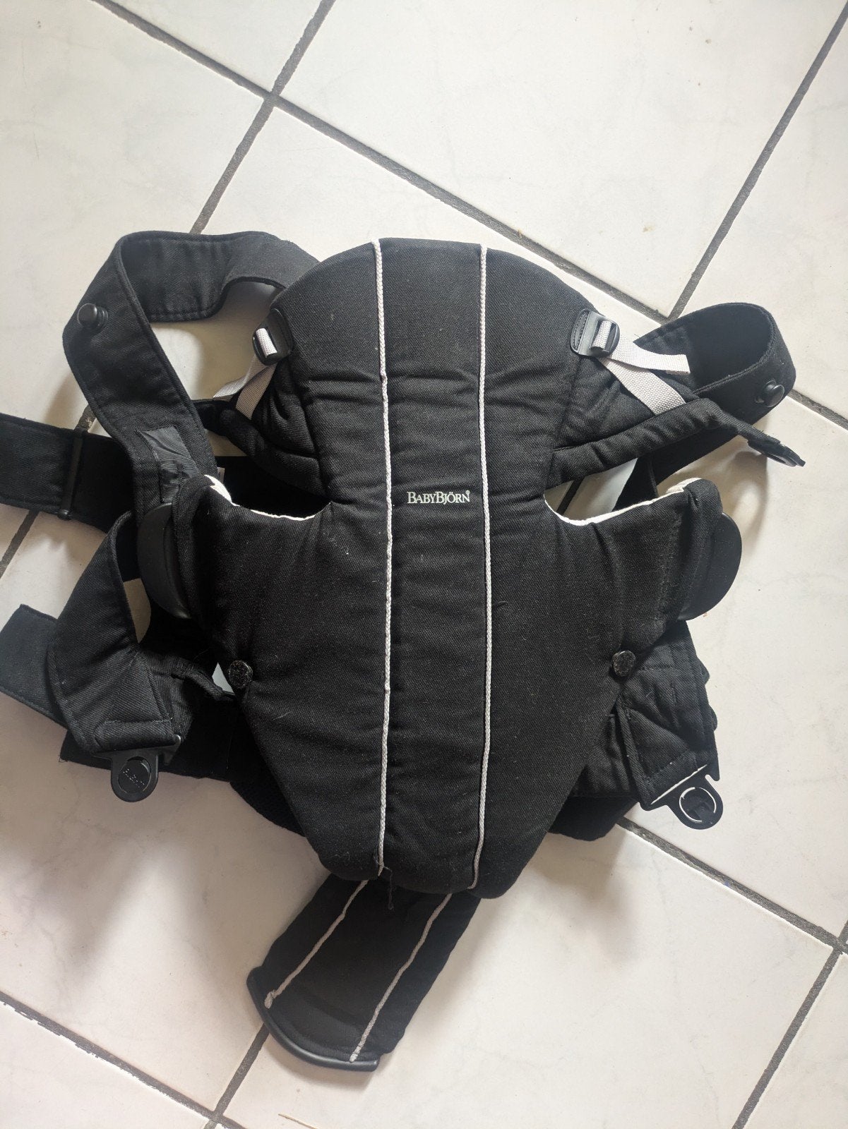 Porte-bébé Babybjorn noir, Enlèvement, Porte-bébé