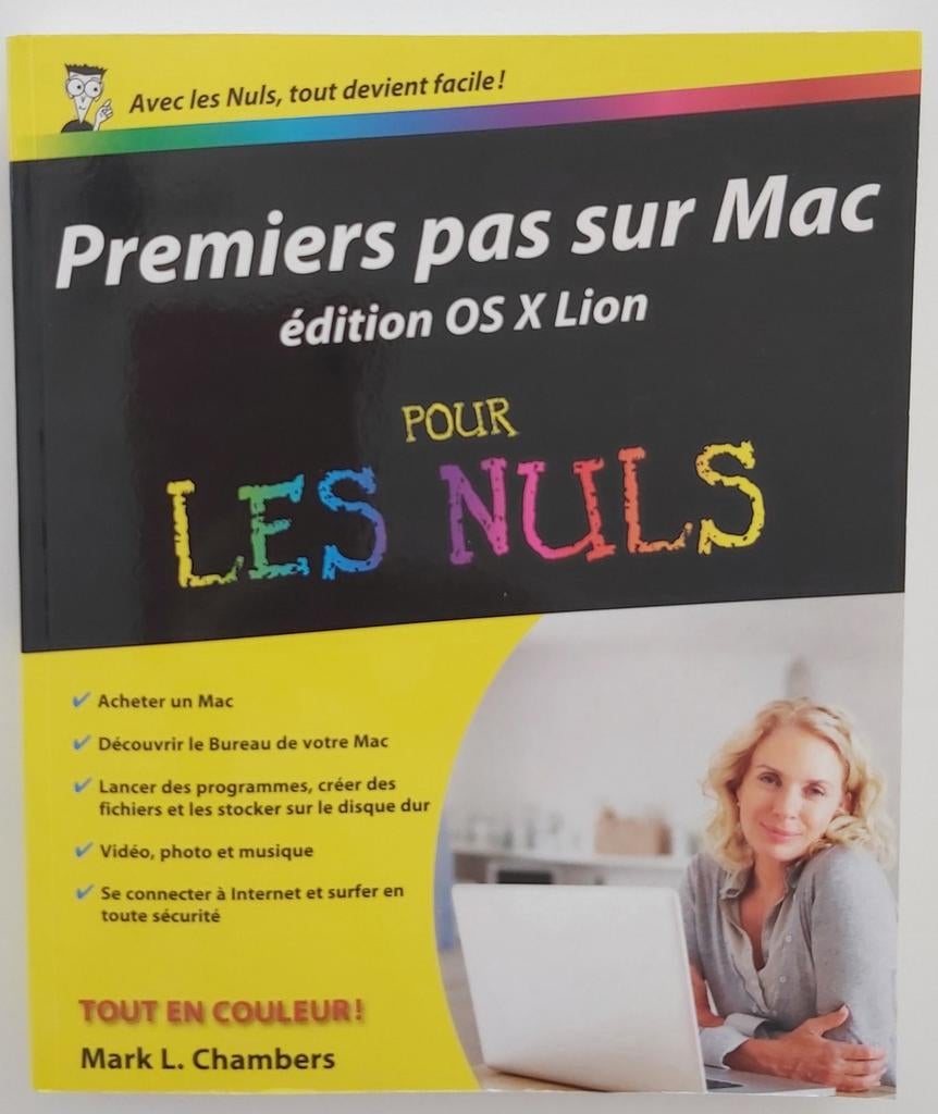 Premiers pas sur Mac pour les nuls, Livres, Informatique & Ordinateur, Neuf, Système d'exploitation, Enlèvement ou Envoi, Mark L. Chambers