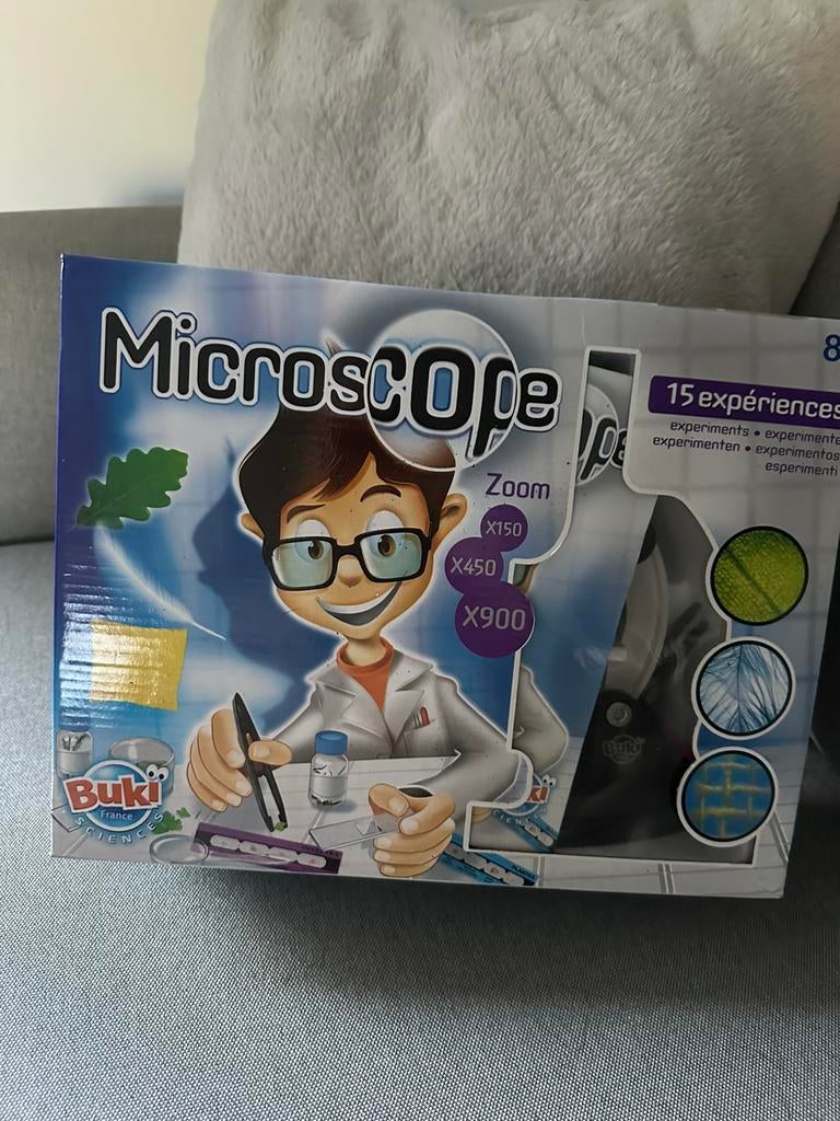 Kit de découverte de microscopes Buki, Enlèvement, Utilisé, Découverte, Avec lumière