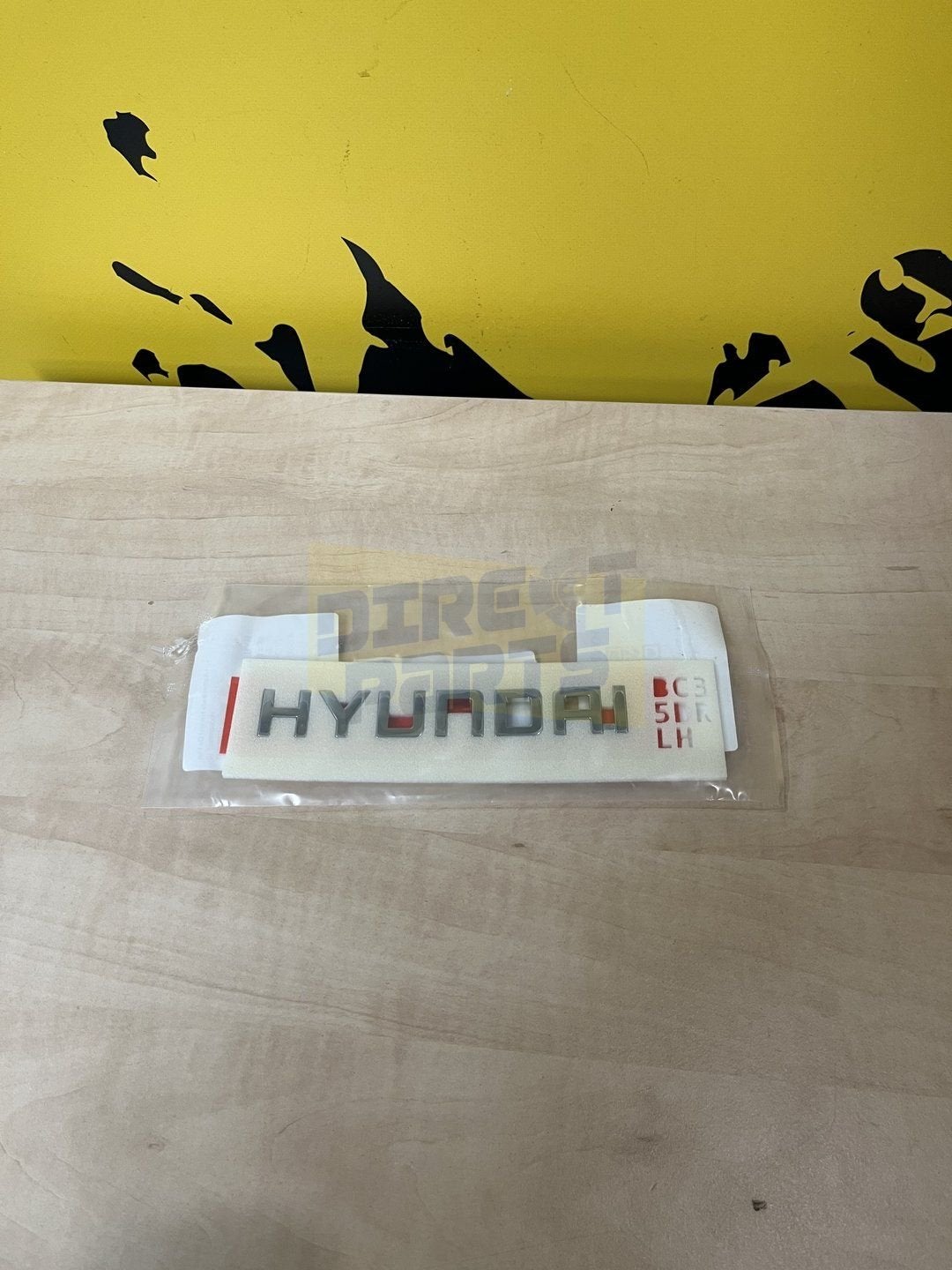 Hyundai Bayon (6/21-) embleem tekst ''Hyundai' achterzijde O, Neuf, -, Hyundai, -