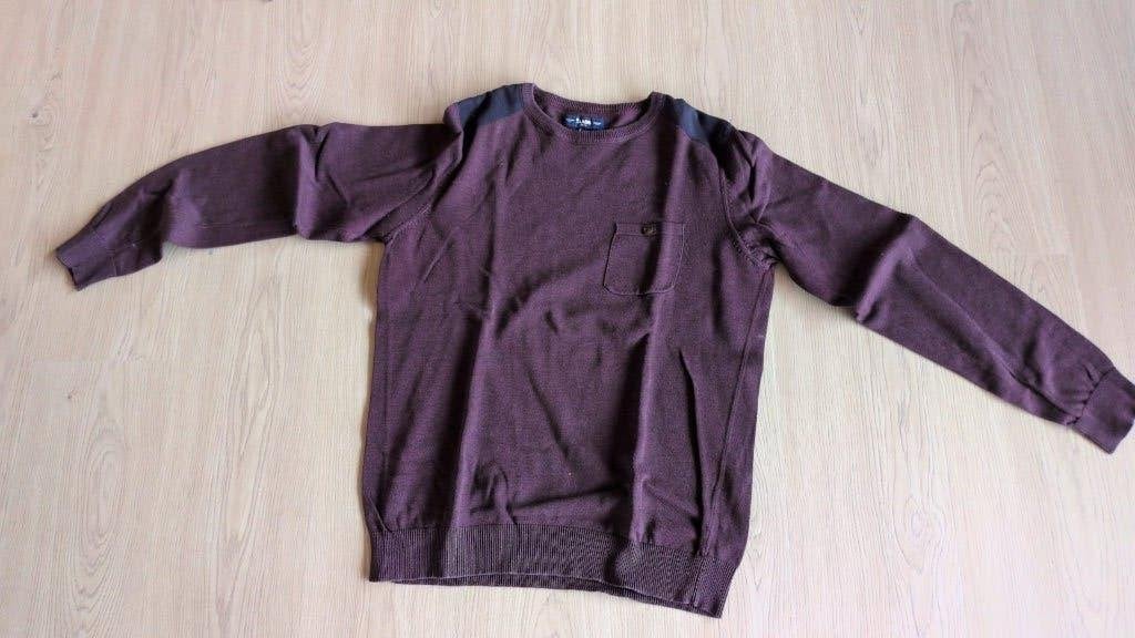 bordeaux trui van Jules - L - 6€, Kleding | Heren, Maat 52/54 (L), Jules, Overige kleuren, Ophalen of Verzenden