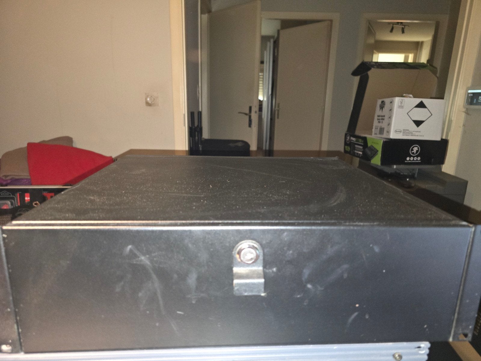 19 inch schuif, Musique & Instruments, Enlèvement, Comme neuf, Haut-parleur ou Amplificateur, Flight case