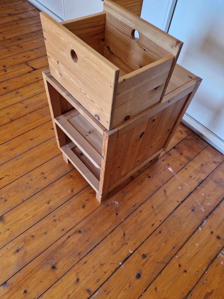 table de chevet Ikea en sapin, Maison & Meubles, Enlèvement, Utilisé