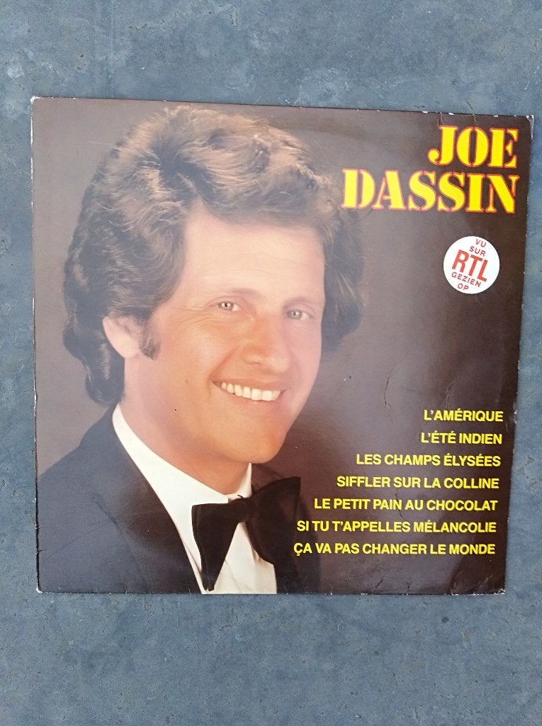 †JOE DASSIN: LP "Joe Dassin", Cd's en Dvd's, Fotohoes, Ophalen of Verzenden, LP