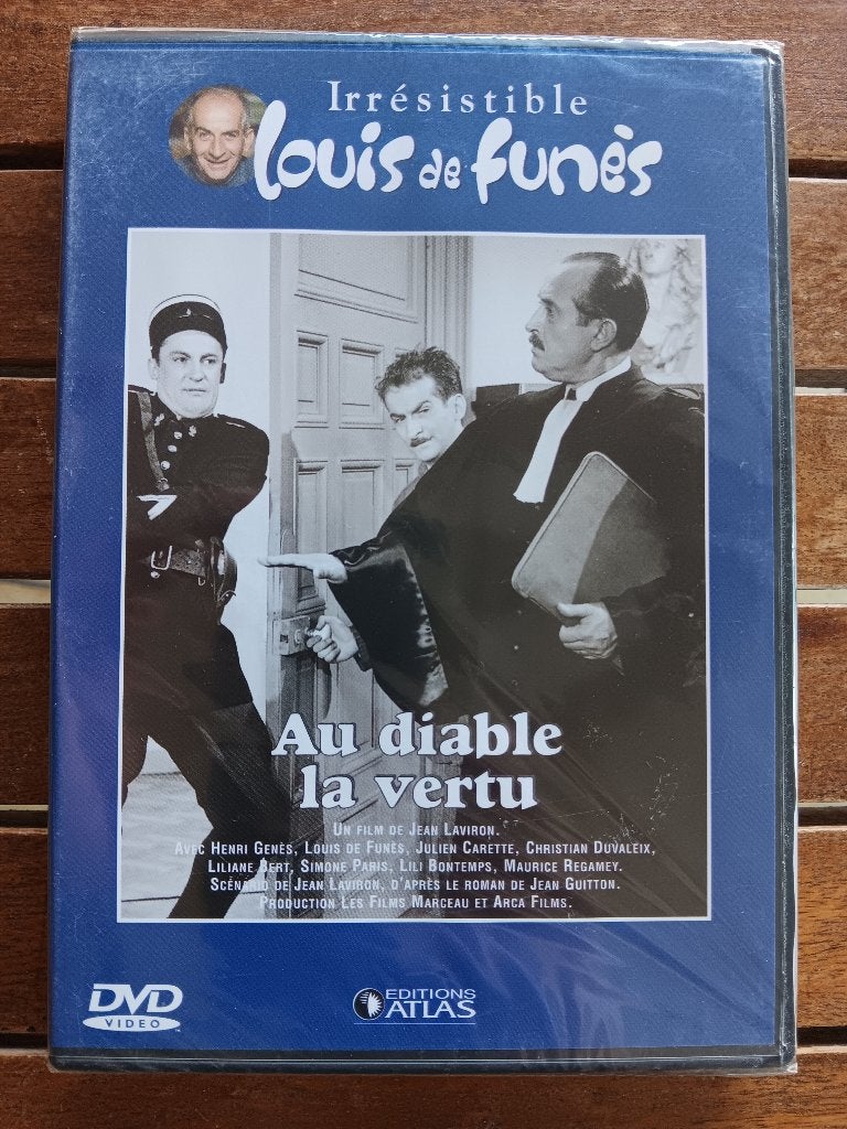 )))  Au Diable la Vertu  //  Louis De Funès  //  Neuf  (((, CD & DVD, DVD | Comédie, Enlèvement ou Envoi, Tous les âges, Français