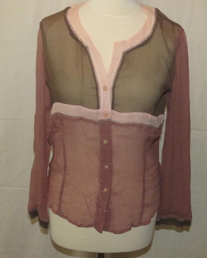 Gilet Cardigan Caroline Biss Maat 42, Kleding | Dames, Ophalen of Verzenden, Maat 42/44 (L), Bruin