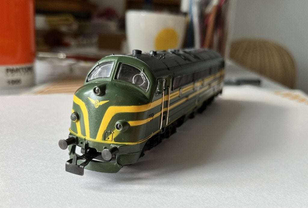 Märklin H0 3066 - NMBS/ SNCB Reeks 204 'Bolle Neus', Hobby en Vrije tijd, Ophalen, Wisselstroom, Locomotief, Zo goed als nieuw