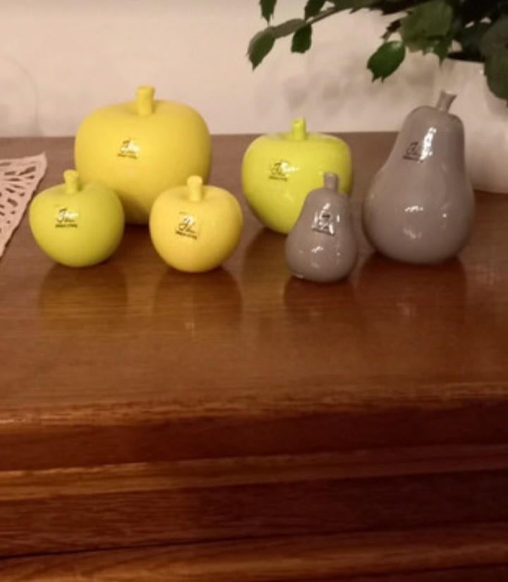 Fruits décoratifs, Ophalen, Nieuw, Groen, Steen/keramiek