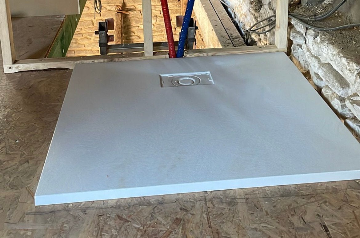 Douchebak 90x90, Ophalen, Zo goed als nieuw