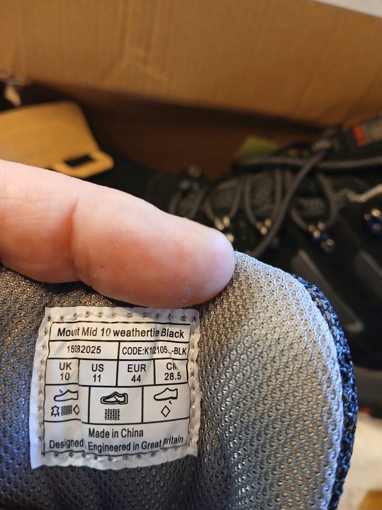 Wandelschoenen Karrimor, Kleding | Heren, Ophalen, Andere, Zwart, Nieuw