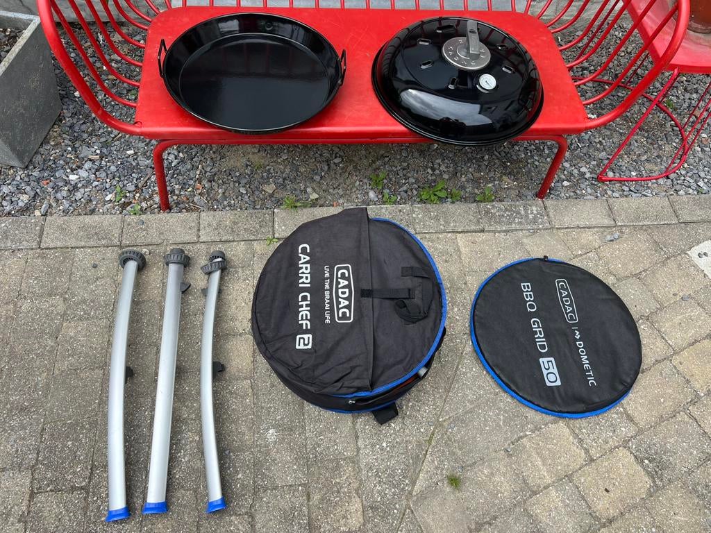 Cadac carri chef 2, Ophalen, Gebruikt