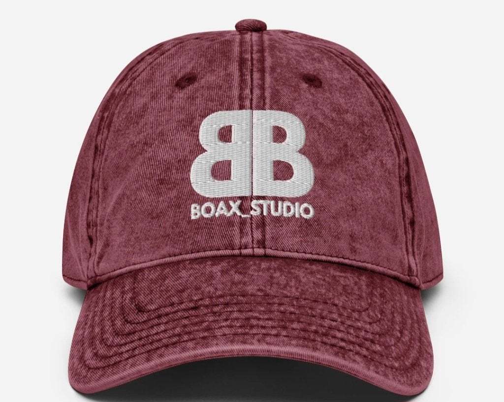Casquette vintage coton, Boax Studio, marron (rouge vin)-NEW, Vêtements | Femmes, Neuf, Boax Studio, One size fits all, Enlèvement