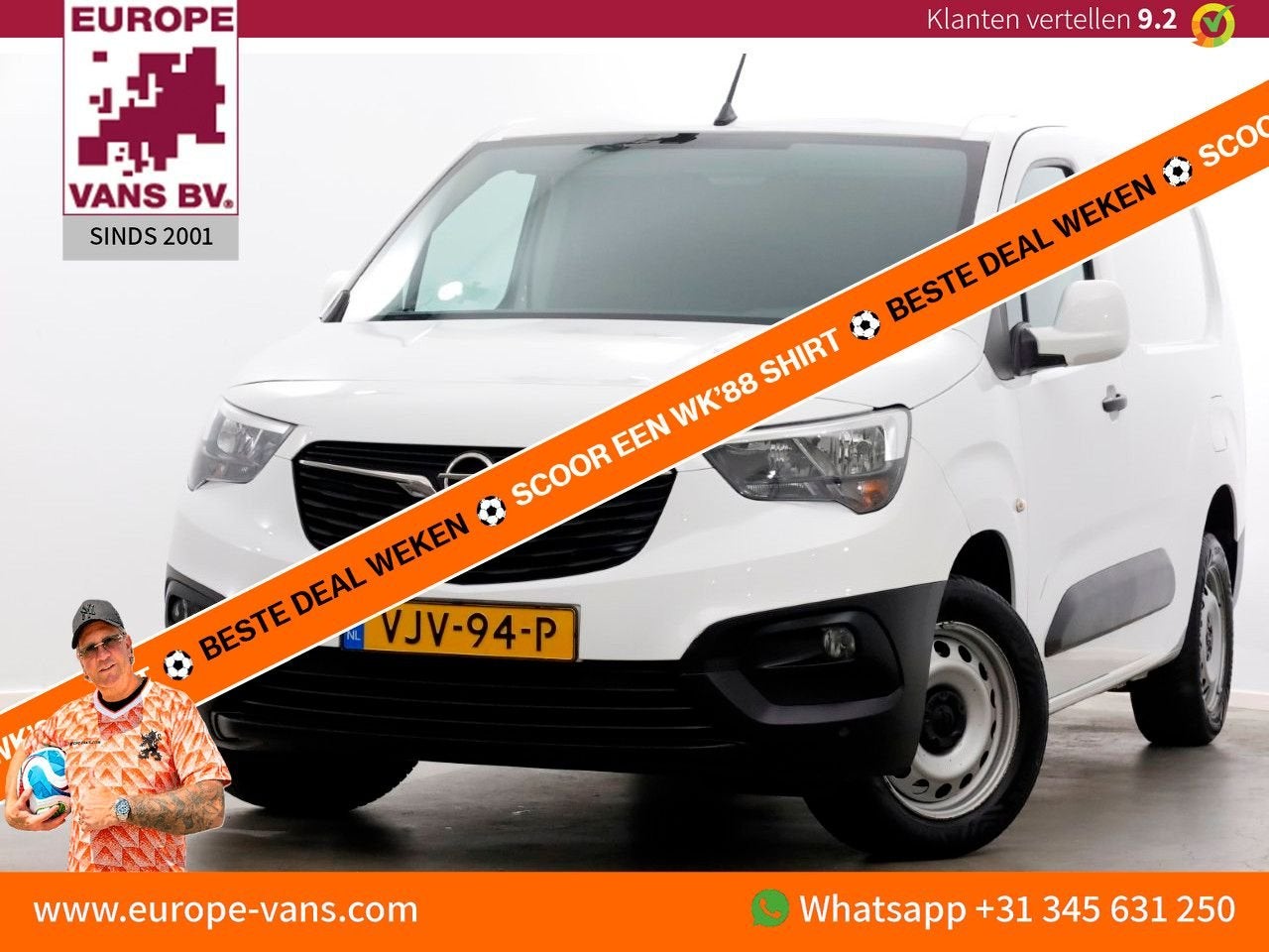 Opel Combo 1.5D 102pk L2H1 Edition Airco/Cruise Control 03-2, Autos, Camionnettes & Utilitaires, Entreprise, ABS, Air conditionné