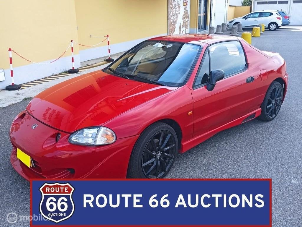 Honda CRX del Sol | Route 66 Auctions, Autos, Entreprise, Boîte manuelle, Autre carrosserie, Essence