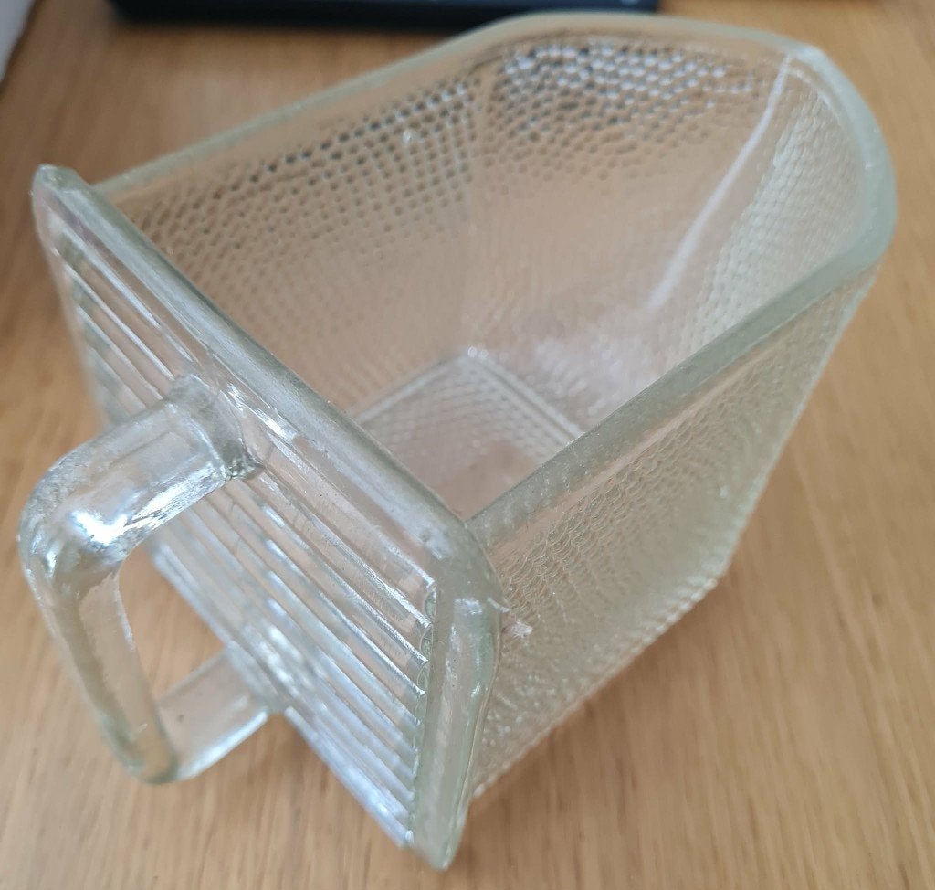 Pot en verre vintage, Ophalen, Gebruikt, Glas, Vintage