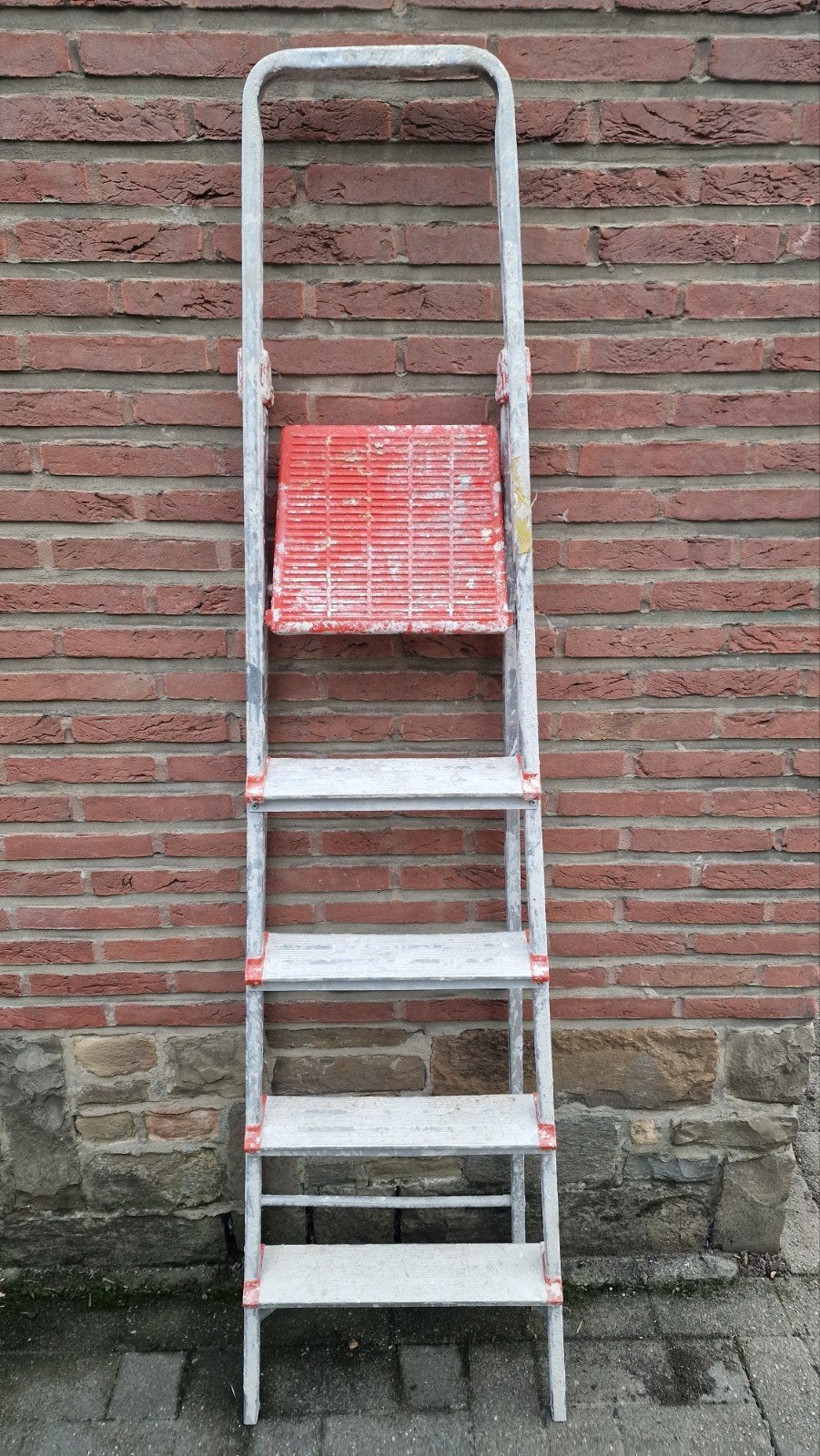 Ladder, Doe-het-zelf en Bouw, Ophalen, Gebruikt, Ladder, Opvouwbaar of Inschuifbaar