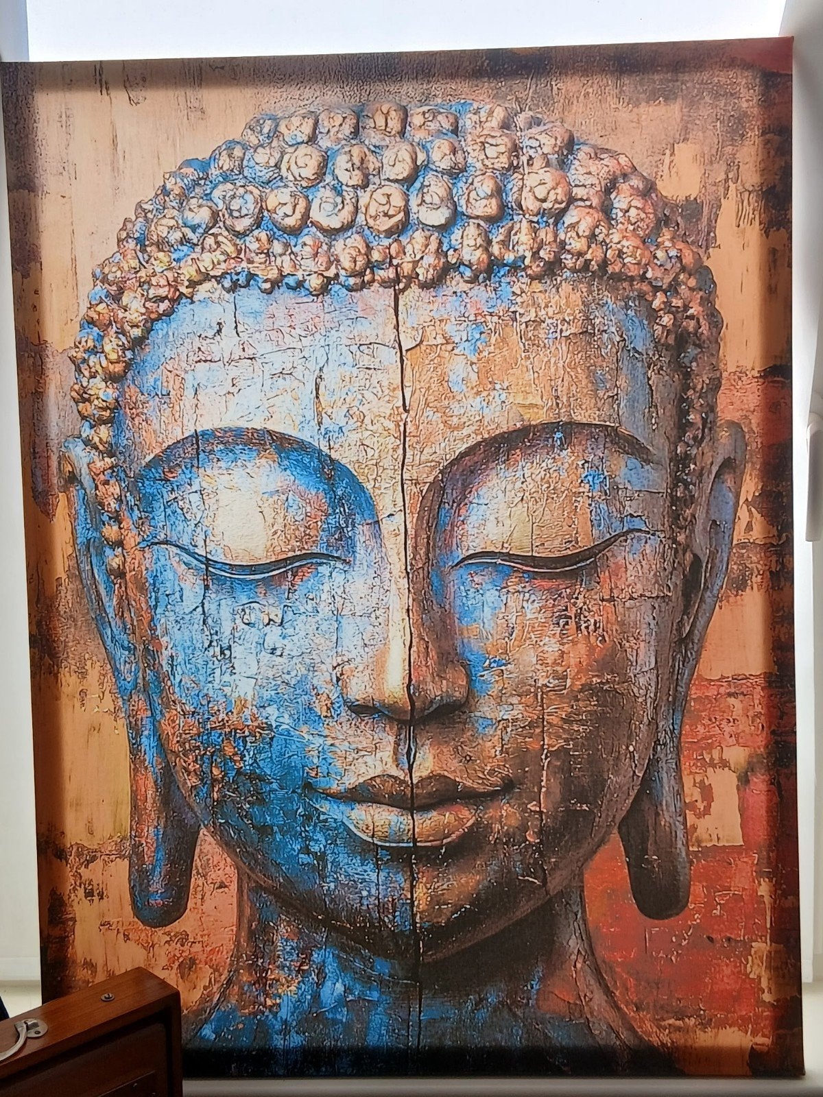 Prachtige Boeda canvas, Enlèvement