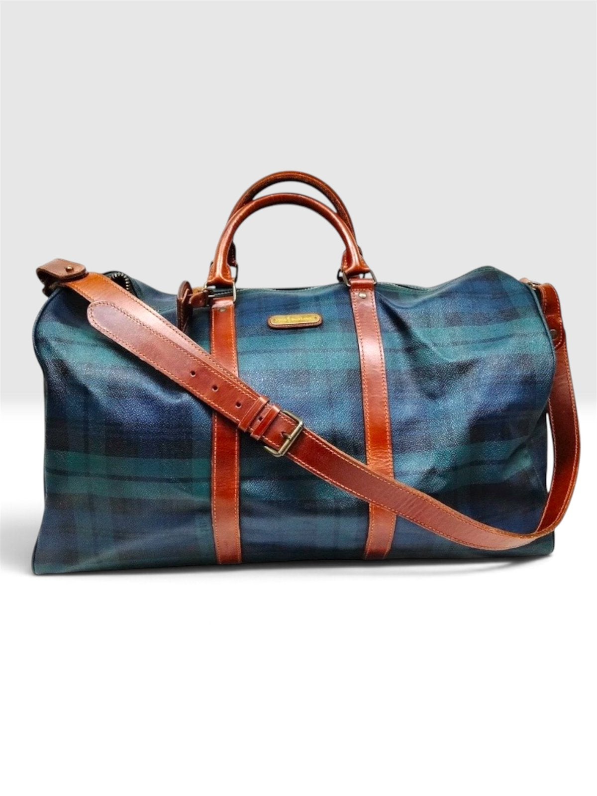 Ralph Lauren Vintage XL Boston polotas, Verzenden, Zo goed als nieuw, Blauw