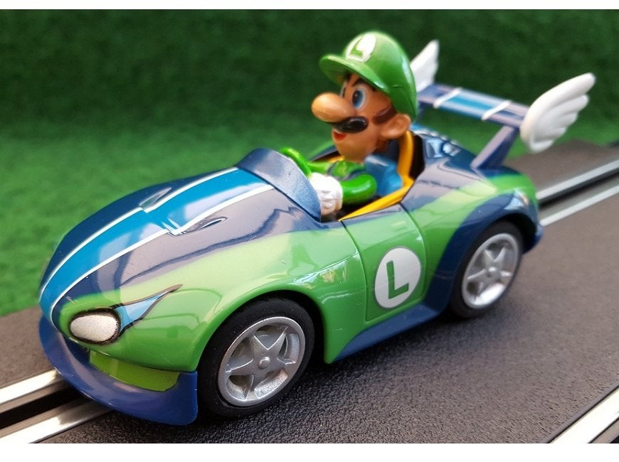 Carrera Go: Mario Kart Wii Wild Wing Luigi, Électrique, Enlèvement ou Envoi, Carrera, Circuit