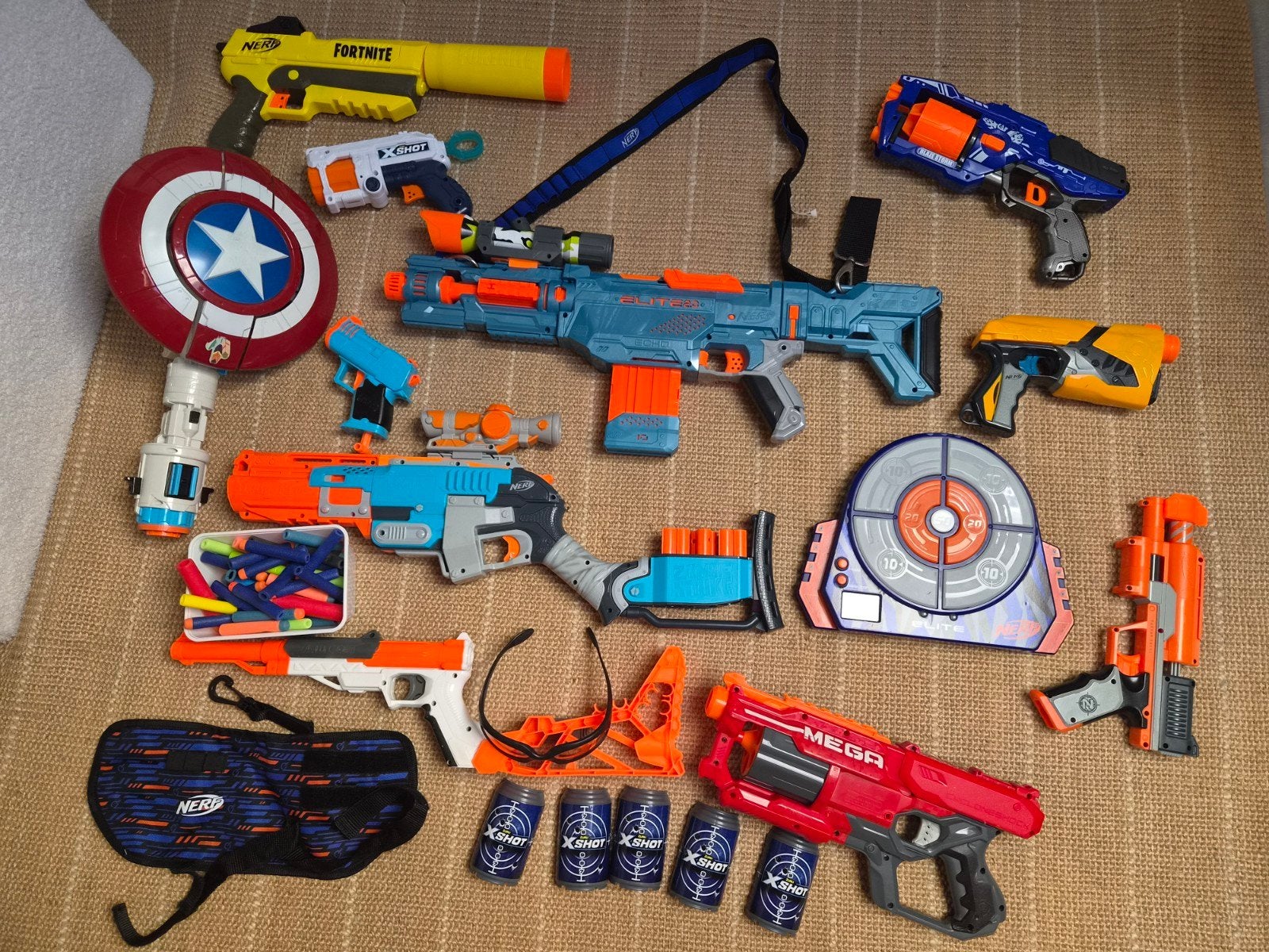 Nerf geweren en toebehoren, Ophalen