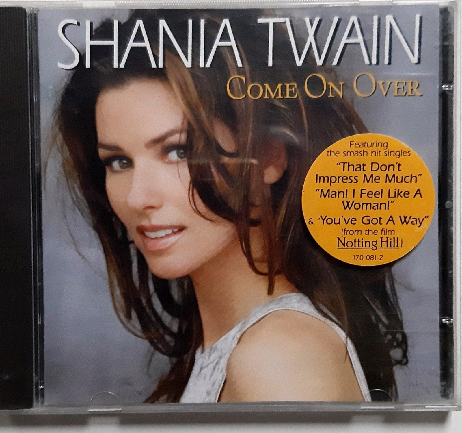 CD SHANIA TWAIN, COME ON OVER, CD & DVD, Enlèvement ou Envoi, Utilisé