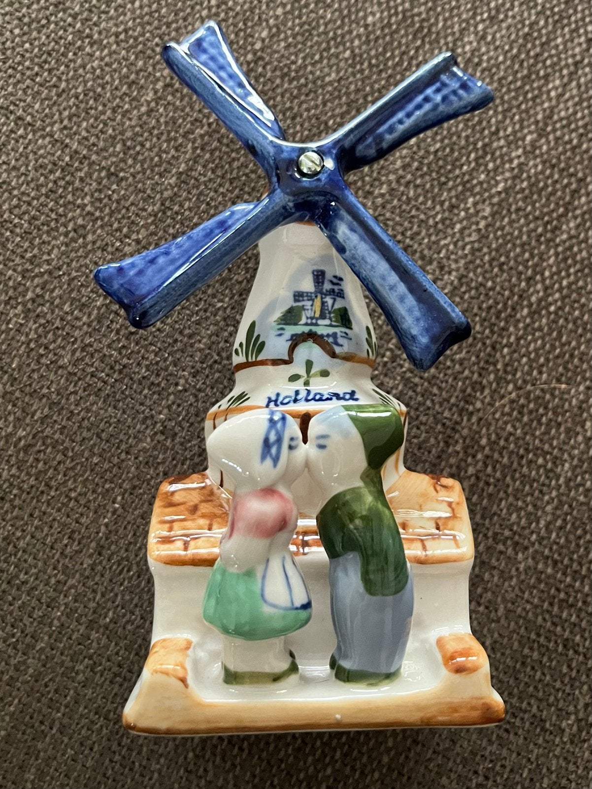 Figurine moulin à vent, Handtassen en Accessoires, Broches, Zo goed als nieuw, Ophalen