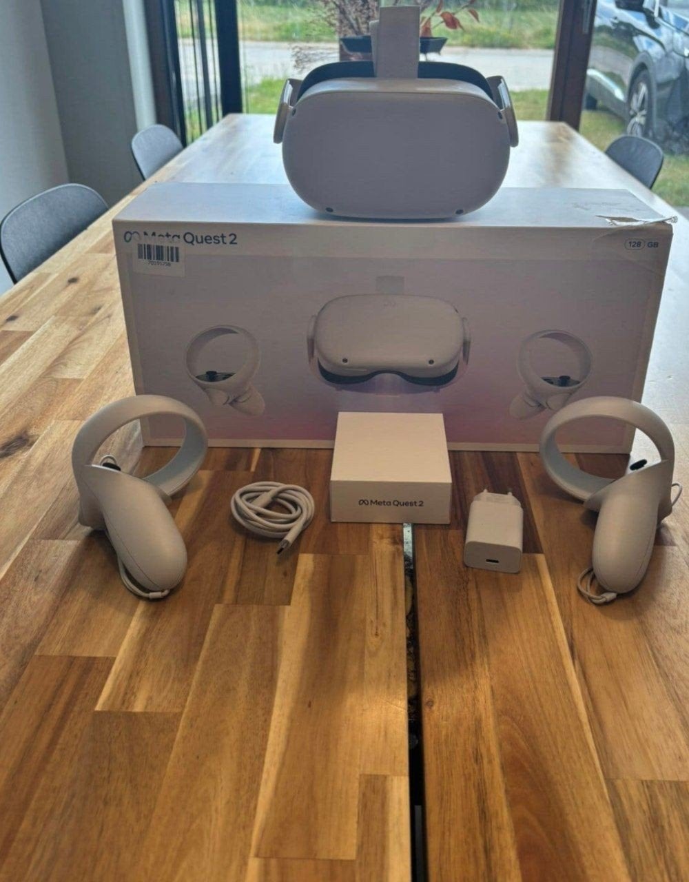 Oculus Quest 2| 128GB., Games en Spelcomputers, Virtual Reality, Ophalen of Verzenden, Zo goed als nieuw, VR-bril, Overige platformen