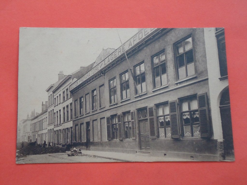 Oostende - Ostende Section paeparatoire - lagere Afdeling, Verzamelen, Ophalen of Verzenden, 1920 tot 1940, Gelopen, West-Vlaanderen