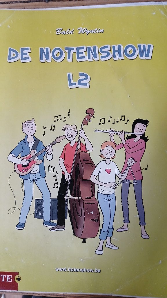 De notenshow L2, Livres, Musique, Enlèvement, Utilisé, Autres sujets/thèmes, Bald.Wyndin