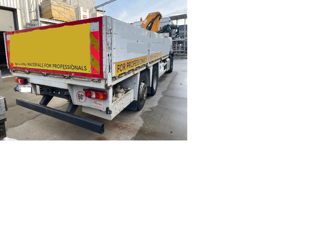 Mercedes Arocs type 963-0-C avec grue – Plateau fixe, Autos, Camions, Particulier, Mercedes-Benz, Diesel, Euro 6, 2 portes, Automatique